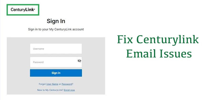 fix centurylink email issue